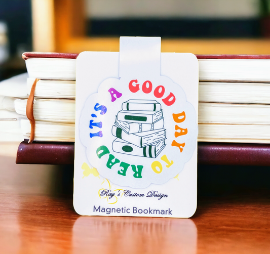 "It's a Good Day to Read" Magnetic Bookmark