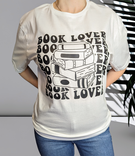 "Book Lover" Graphic Tee